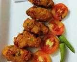 A picture of step 4 of Tomatoes Pakoda.