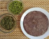 A picture of step 18 of Ragi Rotti with Roasted Brinjal Chutney and Coconut Chutney.