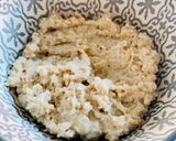Une image de l'étape 4 de Porridge aux pommes cuites caramélisées, amandes et caramel beurre salé.