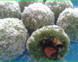 A picture of step 7 of Paan coconut ladoo.