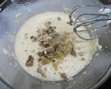 A picture of step 6 of Ravani (Semolina Cake with Cinnamon Syrup).