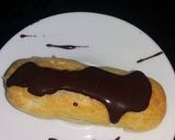 Pas rețetă Eclere cu crema de vanilie si ciocolata 3 fotografie