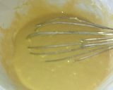 A picture of step 12 of Steamed then oven baked Chocolate Mocha cake.