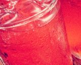 A picture of step 3 of Watermelon cooler.