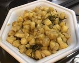 Une image de l'étape 11 de Panais au bouillon de gambas et romarin frais.