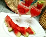 A picture of step 3 of Watermelon juice.