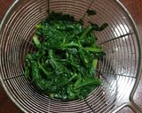 A picture of step 4 of Green Pasta.
