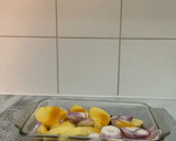 A picture of step 3 of Potatoes and minced beef.