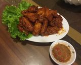 Hình bước làm 6 của món Gà chiên sốt tương cà chua kiểu Nhật