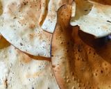 A picture of step 1 of Papad churi.