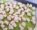 A picture of step 1 of Visheti /sweet coated fried tiny/ African donuts.
