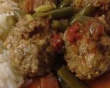 Foto del paso 10 de la receta: Albóndigas en salsa con panceta y chauchas