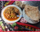 A picture of step 3 of Mix Vegetable Sabzi with Roti..