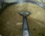 A picture of step 1 of Kevti dal.