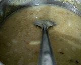 A picture of step 1 of Kevti dal.