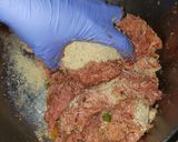 A picture of step 6 of BBQ Meatloaf.