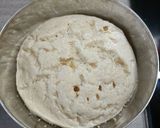 A picture of step 1 of Mardi Gras Chocolate Donuts.
