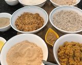 A picture of step 1 of Gond Laddu.
