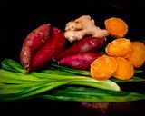 Hình bước làm 1 của món Chè Khoai Lang Mật