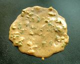 A picture of step 3 of Cheesy Bajra Pancakes.