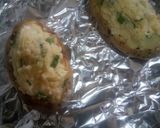 A picture of step 6 of Double baked potatoes.