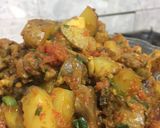Foto langkah ke 10 dari resep Balado Ati Ampela Kentang.