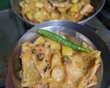 আলু পাঁপড় পোস্ত (Aloo Papad posto recipe in Bengali) রেসিপির ধাপ 4 ছবি
