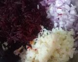 A picture of step 1 of Beetroot Cutlet.