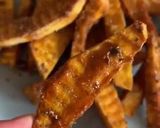 A picture of step 4 of Pumpkin chips 🍟🎃.