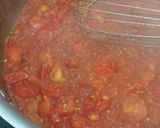 A picture of step 3 of Tomato Basil Jam.