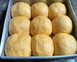 Foto langkah ke 7 dari resep Roti Sobek Ubi Kuning.