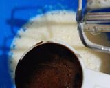 A picture of step 2 of Coffee swiss roll.