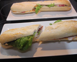 Foto del paso 4 de la receta: Bocadillo de jamón con lechuga