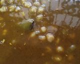 A picture of step 3 of Chole Bhature.