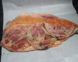 Foto del paso 4 de la receta: Trucha rellena de cabeza de jabalí