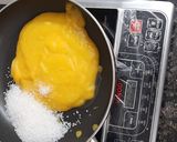 A picture of step 1 of Aam papad.