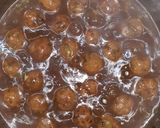 A picture of step 8 of Veg manchurian gravy.