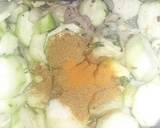 Black paper turee Sabzi salan with chatni achar salad & lassi recipe step 2 photo