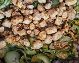 Foto del paso 7 de la receta: Tofu al horno marinado con salsa de mostaza en polvo