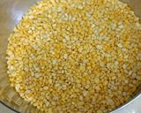 A picture of step 1 of Tea Time Snacks Moong Dal French Fries.