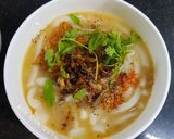 Hình bước làm 7 của món Bánh canh cá nục nướng Đà Nẵng