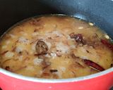 A picture of step 13 of Zafrani Pulao.
