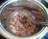 A picture of step 1 of Fried Indomie with Kienyeji eggs.