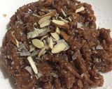 A picture of step 5 of Sohan halwa.