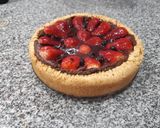 Foto del paso 9 de la receta: Tarta de queso crema, chocolate y frutos rojos