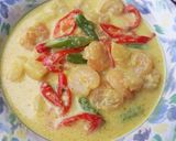 Foto langkah ke 4 dari resep Gulai udang, buncis & kentang.