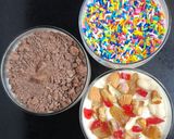 A picture of step 6 of Cream-Cheese Cake Fudge.