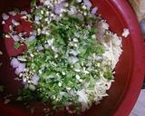 A picture of step 2 of Sprouted cheesy kababs.