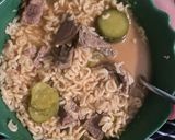 A picture of step 6 of When the romans turn to Noodles. 🙂.