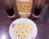 Hình bước làm 3 của món Trà vải việt quất và hoa atiso đỏ